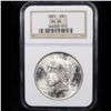Image 2 : NGC 1923-p Peace Dollar $1 Graded ms64 By NGC