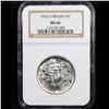 Image 2 : NGC 1926-s Oregon Trail Old Commem Half Dollar 50c Graded ms66 By NGC