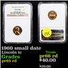 Image 1 : Proof NGC 1960 small date Lincoln Cent 1c Graded pr65 rd By NGC
