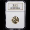 Image 2 : NGC 1944-d Jefferson Nickel 5c Graded ms67 By NGC