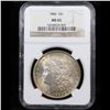 Image 2 : NGC 1886-p Morgan Dollar $1 Graded ms65 By NGC