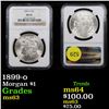 Image 1 : NGC 1899-o Morgan Dollar $1 Graded ms63 By NGC