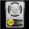 Image 3 : NGC 1899-o Morgan Dollar $1 Graded ms63 By NGC