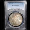 Image 2 : PCGS 1884-o Morgan Dollar $1 Graded ms63 By PCGS