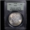 Image 2 : PCGS 1884-p Morgan Dollar $1 Graded ms64 By PCGS