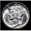 Image 2 : ***Auction Highlight*** 1936-d Mercury Dime 10c Graded GEM++ FSB BY USCG (fc)