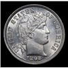 Image 2 : ***Auction Highlight*** 1892-p Barber Dime 10c Graded GEM+ Unc BY USCG (fc)