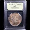 Image 4 : ***Auction Highlight*** 1889-p Morgan Dollar $1 Graded Choice+ Unc BY USCG (fc)