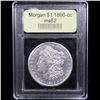 Image 4 : ***Auction Highlight*** 1890-cc Morgan Dollar $1 Graded Select Unc By USCG (fc)
