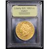 Image 4 : *Highligh Of Entire Auction* 1882-cc Gold Liberty Double Eagle $20 Graded Select Unc By USCG (fc)