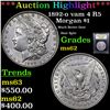 Image 1 : ***Auction Highlight*** 1892-o vam 4 I2 R5 Morgan Dollar $1 Graded Select Unc BY USCG (fc)