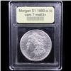 Image 4 : ***Auction Highlight*** 1880-o /o vam 7 I2 R5 Morgan Dollar $1 Graded Select+ Unc By USCG (fc)