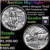 Image 1 : ***Auction Highlight*** 1926-s Oregon Trail Old Commem Half Dollar 50c Graded GEM++ Unc BY USCG (fc)