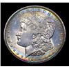 Image 2 : ***Auction Highlight*** 1904-p Rainbow Toned Vam 1B 'Spiked Neck' R5 Morgan Dollar 1 Graded Choice+ 