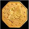 Image 2 : ***Auction Highlight*** 1854 BG-532 R4 California Gold  $1 Grades Select Unc (fc)