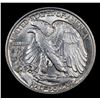 Image 3 : 1940-p Walking Liberty Half Dollar 50c Grades Choice Unc