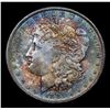 Image 2 : 1885-o Rainbow Toned Morgan Dollar $1 Grades GEM Unc