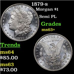 1879-s Morgan Dollar $1 Grades Select+ Unc