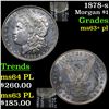 Image 1 : 1878-s Morgan Dollar $1 Grades Select Unc+ PL