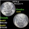 Image 1 : 1879-p Morgan Dollar $1 Grades Select Unc