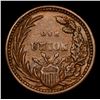Image 3 : 1863 Our Union Andrew Jackson Mountd Civil War Token 1c Grades Choice AU/BU Slider