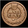 Image 3 : 1860 Indian Cent 1c Grades f+