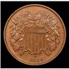 Image 2 : 1869 Two Cent Piece 2c Grades Choice AU