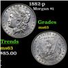 Image 1 : 1882-p Morgan Dollar $1 Grades Select Unc