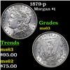 Image 1 : 1879-p Morgan Dollar $1 Grades Select Unc