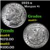 Image 1 : 1921-s Morgan Dollar $1 Grades Select+ Unc