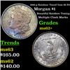 Image 1 : 1886-p Rainbow Toned Vam 6b R5 Morgan Dollar $1 Grades Select Unc