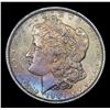 Image 2 : 1886-p Rainbow Toned Vam 6b R5 Morgan Dollar $1 Grades Select Unc
