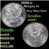 Image 1 : 1888-o Morgan Dollar $1 Grades Choice+ Unc