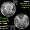 Image 1 : 1880-s Morgan Dollar $1 Grades Select Unc+ PL