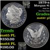 Image 1 : 1879-s Morgan Dollar $1 Grades Choice Unc+ PL