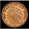 Image 2 : 1863 Shoot Him on the Spot Dix Civil War Token 1c Grades Select AU