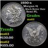 Image 1 : 1890-s Morgan Dollar $1 Grades Select Unc