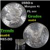 Image 1 : 1880-s Morgan Dollar $1 Grades Choice Unc