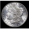 Image 2 : 1887-p vam 11 Morgan Dollar $1 Grades GEM+ Unc