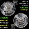 Image 1 : 1882-s Morgan Dollar $1 Grades Choice Unc+ PL