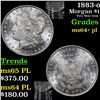 Image 1 : 1883-o Morgan Dollar $1 Grades Choice Unc+ PL