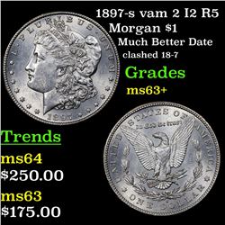 1897-s vam 2 I2 R5 Morgan Dollar $1 Grades Select+ Unc
