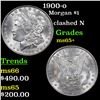 Image 1 : 1900-o Morgan Dollar $1 Grades GEM+ Unc