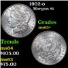 Image 1 : 1902-o Morgan Dollar $1 Grades Select+ Unc