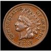 Image 2 : 1887 Indian Cent 1c Grades Choice AU/BU Slider