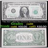 Image 1 : **Star Note** 1963A New York Green Seal Federal Reserve Note Grades Gem+ CU