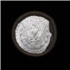 Image 3 : Full solid date 1900-s Morgan silver dollar roll, 20 coins