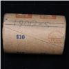 Image 5 : Full solid date 1900-s Morgan silver dollar roll, 20 coins