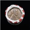 Image 2 : Mixed small cents 1c orig shotgun roll, 1918-d Wheat Cent, 1887 Indian Cent other end, N.F. String &