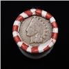 Image 3 : Mixed small cents 1c orig shotgun roll, 1918-d Wheat Cent, 1887 Indian Cent other end, N.F. String &